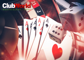 Club World Casino Poker No Deposit Bonus  mypokertshirts.com